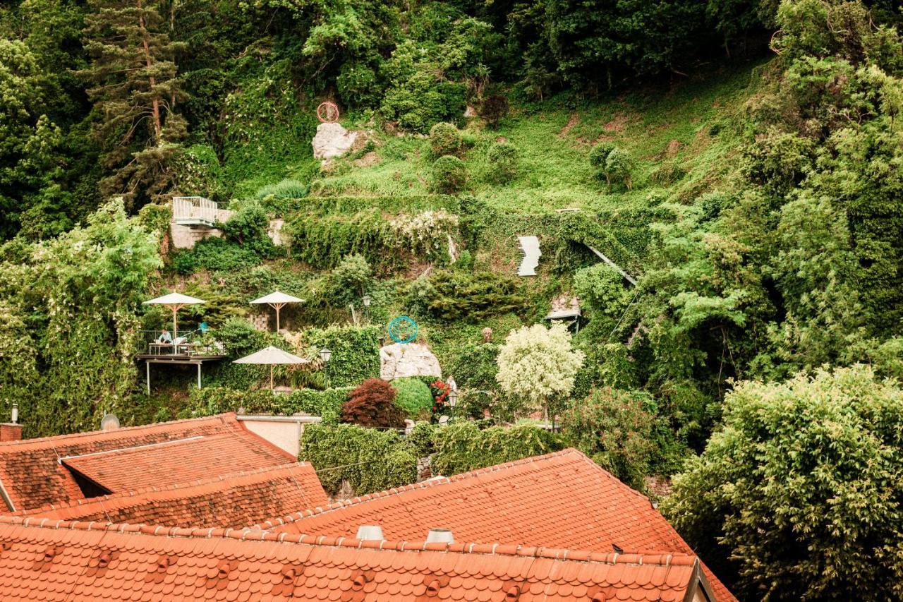 Schlossberghotel Γκρατς Εξωτερικό φωτογραφία The garden